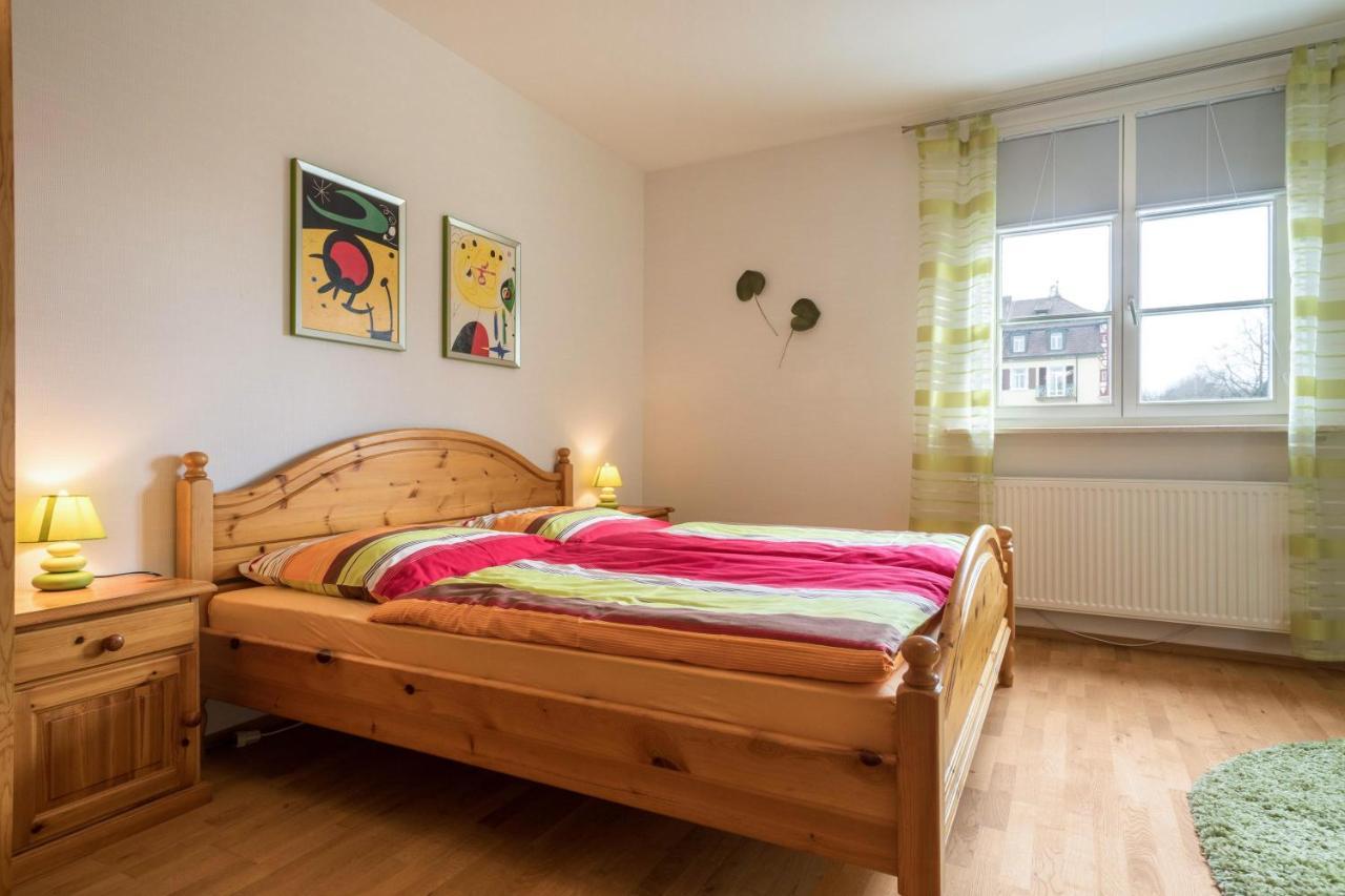 Ferienwohnung Am Schloss Heiligenborn Exteriör bild